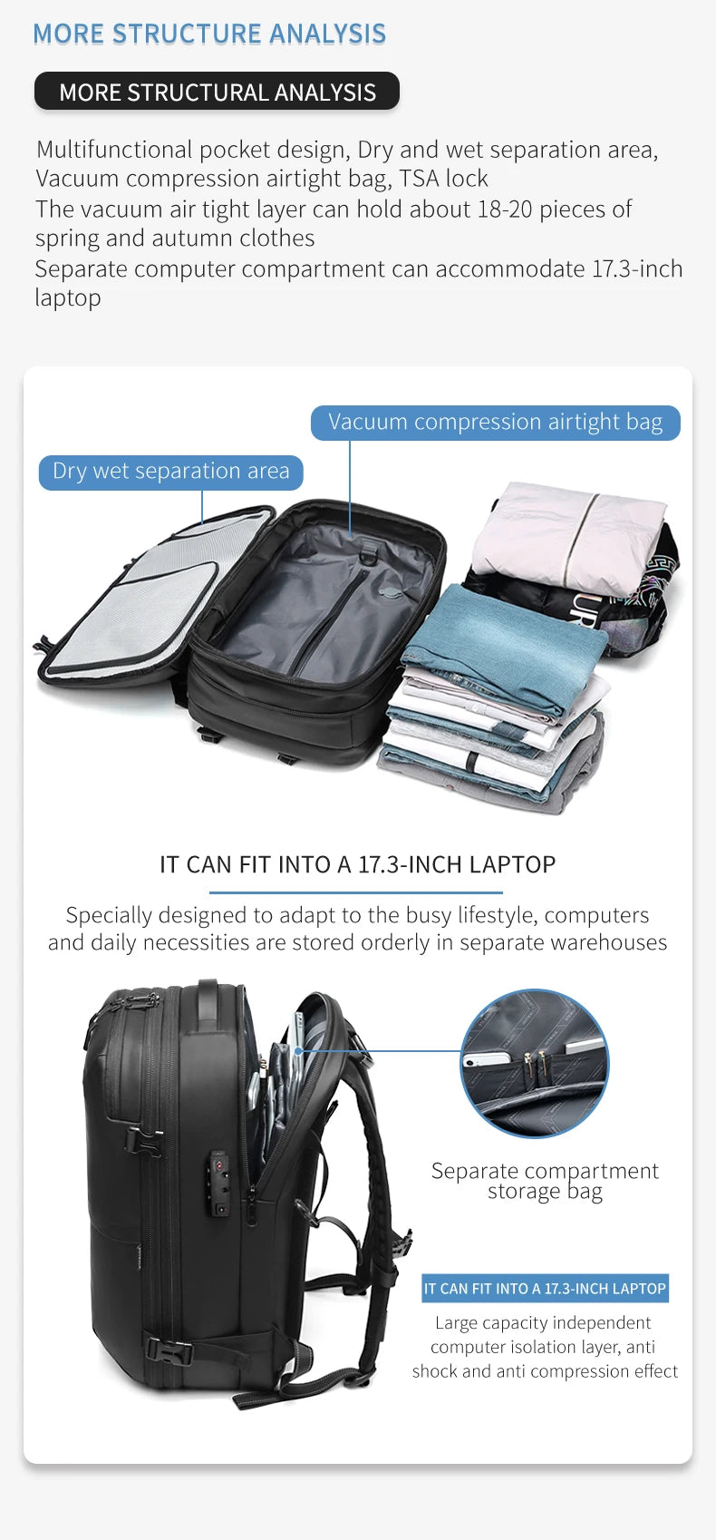 SAC A DOS COMPRESSION - IvaPack™