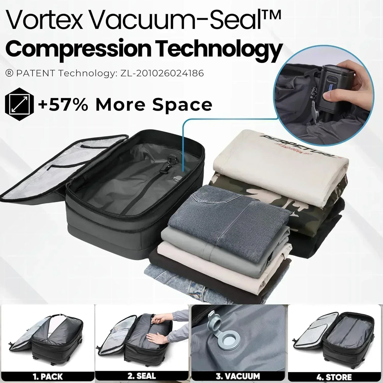 SAC A DOS COMPRESSION - CarryBack™ PRO