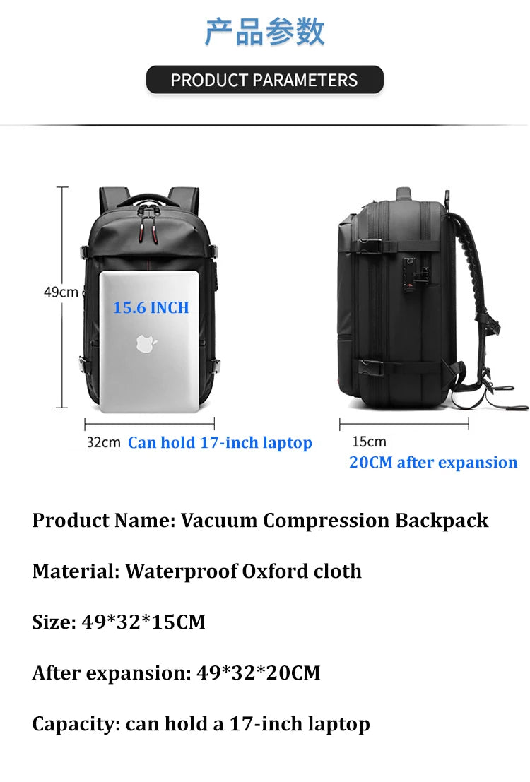 SAC A DOS COMPRESSION - VecPack™ Lite