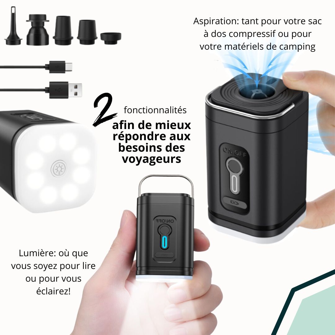 SAC A DOS COMPRESSION - VakuPack™